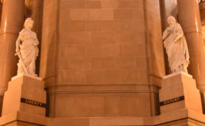 State Capitol Building (Rotunda Statues - b) - Indianapolis, IN - 2016-06-24