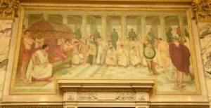 State Capitol (Supreme Court Painting - Caeser Augustus presiding at Soldier's Trial), Madison, WI - 2016-06-27