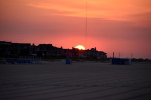 Sunrise (b), Over the Beach at Cape May, NJ - 2016-06-12