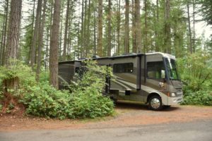 2016-07-19 - American Heritage Campground, Olympia, Washington - Site 43