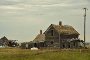 Abandoned Home, US-83, North of Pierre, Sd - 2106-07-06