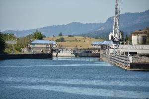 Bonneville Dam Locks on the Columbia River - 2016-07-24