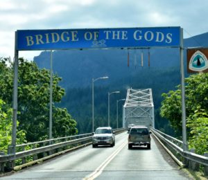 Bridge of the Gods (a) between Stevenson WA and Cascade Locks OR - 2106-07-23