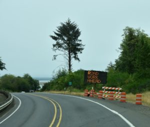 First Road WOrk Sign