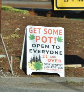 Get Some Pot Sign, Olympia, WA - 2016-07-20
