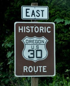 Historic US Route 30 Sign - 2016-07-23
