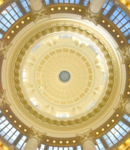 Idaho State Capitol (Rotunda Dome from the 1st Floor), Boise, ID - 2106-07-14