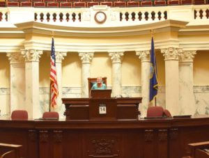 Idaho State Capitol (Senate Chamber - Debbie Presiding), Boise, ID - 2106-07-14