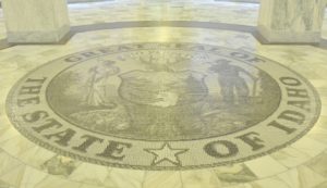 Idaho State Capitol (State Seal on Rotunda Floor -  9,750 tiles), Boise, ID - 2106-07-14