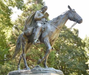 Oregon State Capitol Grounds (Robert Booth ''The Circuit Rider'' Statue), Salem, OR - 2106-07-29