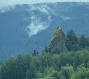 Rooster Rock, I-84 along the Columbia River, Northern Oregon - 2106-07-21