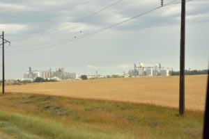 Silos and Grain Elevators, US-83, North of Pierre, Sd - 2106-07-06