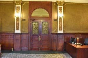 State Capitol (Governor's Reception Office Doors), Pierre, SD - 2106-07-05