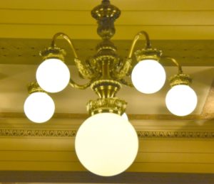 State Capitol (Supreme Court Chamber Chandelier), Pierre, SD - 2106-07-05