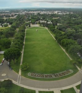 State Capitol (View South from 18th Floor), Bismarck, ND - 2016-07-07