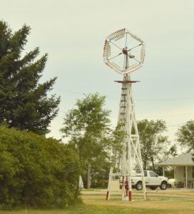 Wind Mill Pump, US-83, South Central, ND - 2016-07-06