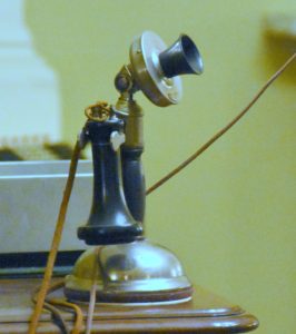 California State Capitol (Old Treasurer's Office Telephone - 1906), Sacramento, CA - 2016-08-05