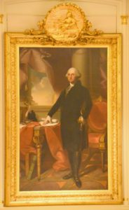 California State Capitol (Senate Chamber - Portrait fo George Washington), Sacramento, CA - 2016-08-05