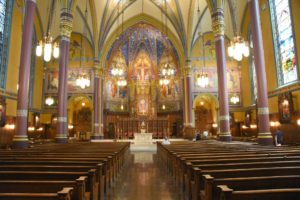 Cathedral of Madeline (Nave), Salt Lake City, UT - 2016-08-12