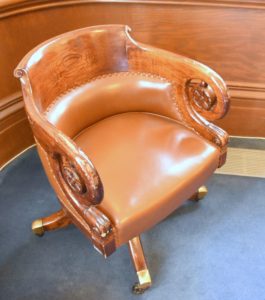 Nevada State Capitol (Supreme Court Chambers - Original Chair), Carson City, NV - 2106-08-08