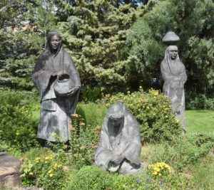 New Mexico State Capitol Grounds Statues (b), Stanta Fe, NM - 2016-08-22