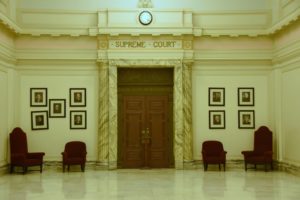 Oklahoma State Capitol (Supreme Court Entrance Doors), Oklahoma City, OK - 2016-08-25
