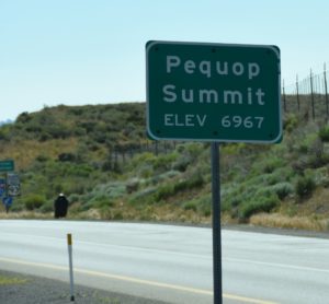 Pequop Summit (6.967'), I-80 Esat of Wells, NV - 2016-08-11