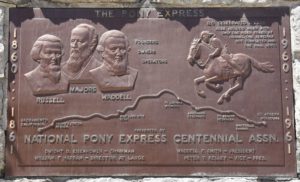 Pony Express Centennial Marker, Carson City, NV - 2016-08-08