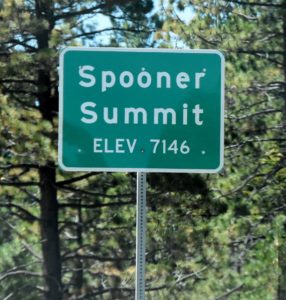 Spooner Summit (7,146'), US-50, Between Carson CIty and Lake Tahoe - 2016-08-08