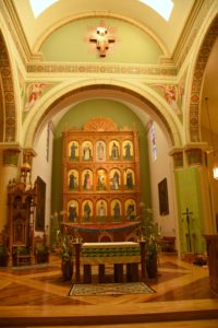 St. Francis Cathedral (Apse and Altar), Santa Fe, NM - 2016-08-22