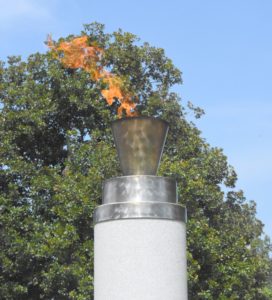 State Capitol Grounds (American Legion Eternal Flame - b), Little Rock, AR - 2016-08-29