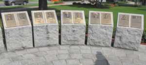 State Capitol Grounds (Medal of Honor Memorial - Eight of Twenty-six Plaques), Little Rock, AR - 2016-08-29
