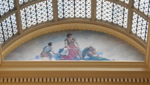 State Capitol (Mural - War), Little Rock, AR - 2016-08-29