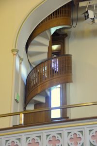 Temple Square (Assembly Hall - Spiral Staircase), Salt Lake City, UT - 2016-08-12