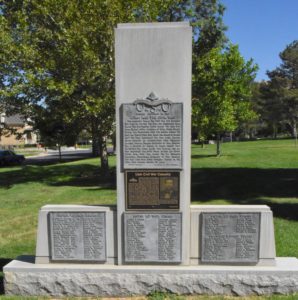 Utah State Capitol Grounds (Civil War Memorial), Salt Lake City, UT - 2016-08-12