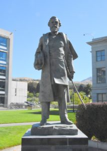 Utah State Capitol Grounds (Statue - c), Salt Lake City, UT - 2016-08-12