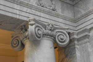Utah State Capitol (Rotunda Marble Column Capstone), Salt Lake City, UT - 2016-08-12