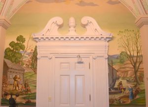 Tennessee State Capitol (Governor's Outer Office Mural - d), Nashville, TN - 2016-09-01