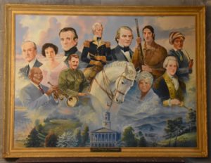 Tennessee State Capitol (Supreme Court Chamber Painting of Famous Tennesseans), Nashville, TN - 2016-09-01